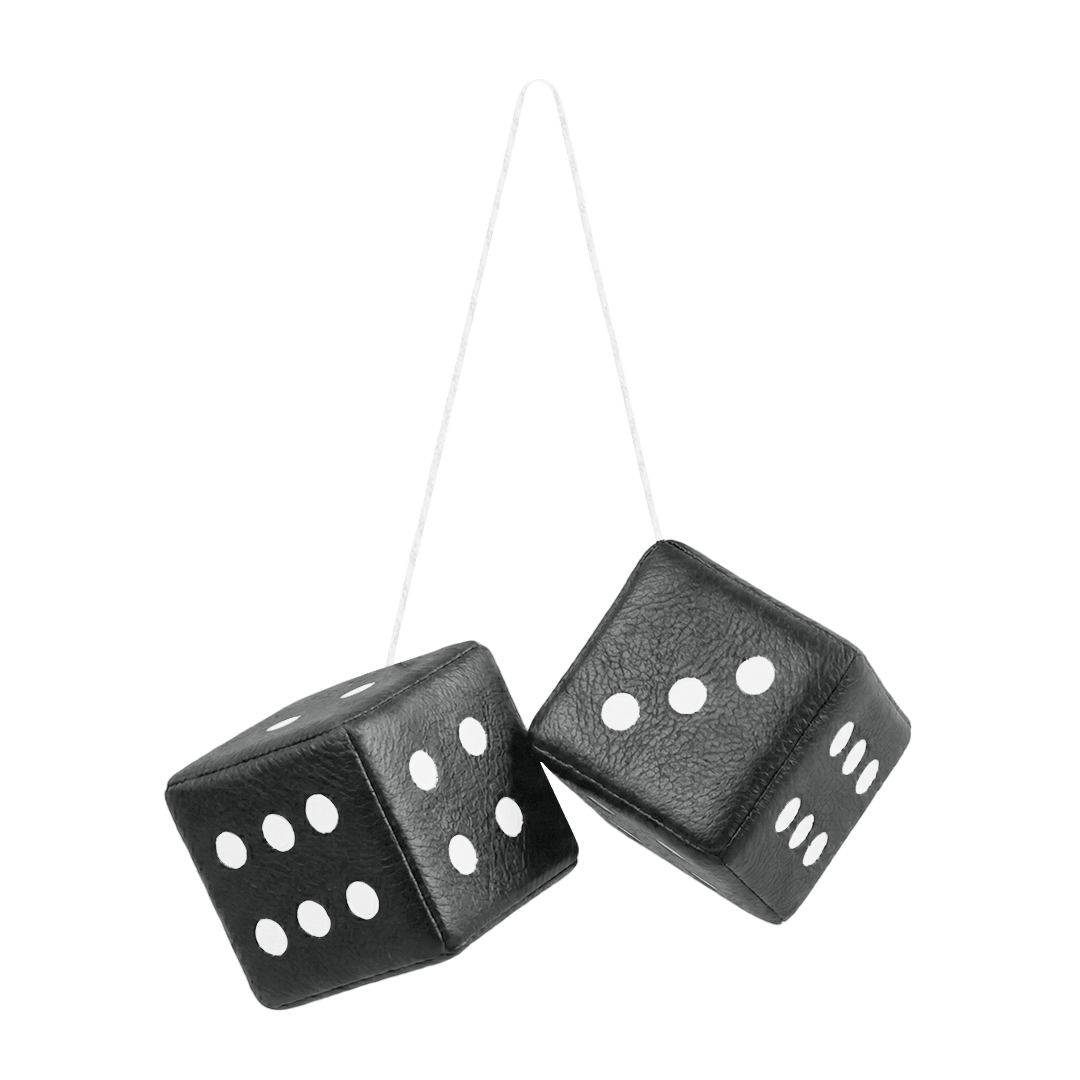 Terning nappa - 6cm x 6cm x 6cm - KJoF - Gråt - 