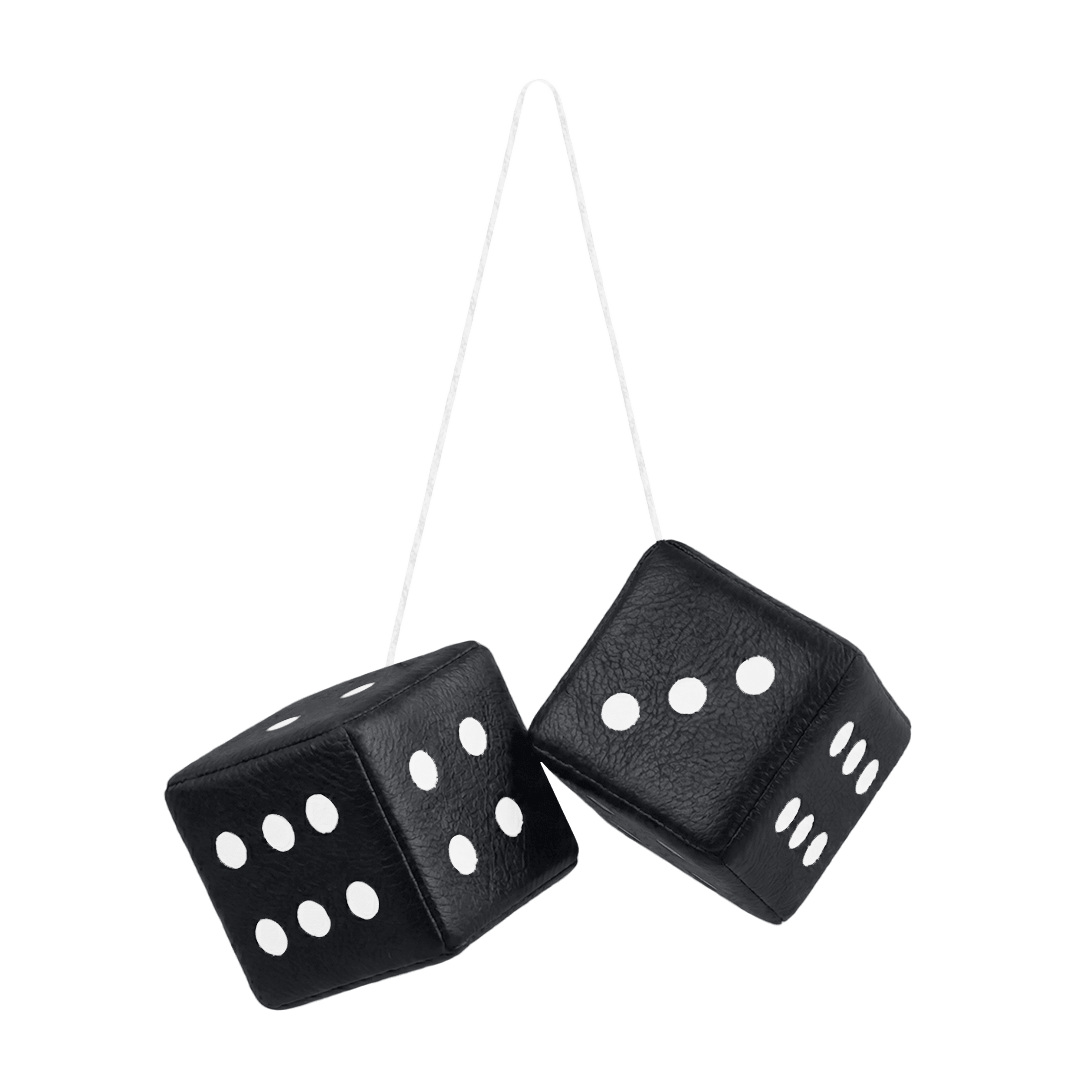Terning nappa - 6cm x 6cm x 6cm - KJoF - Grafitgrå - 