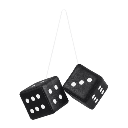 Terning nappa - 6cm x 6cm x 6cm - KJoF - Sort - 