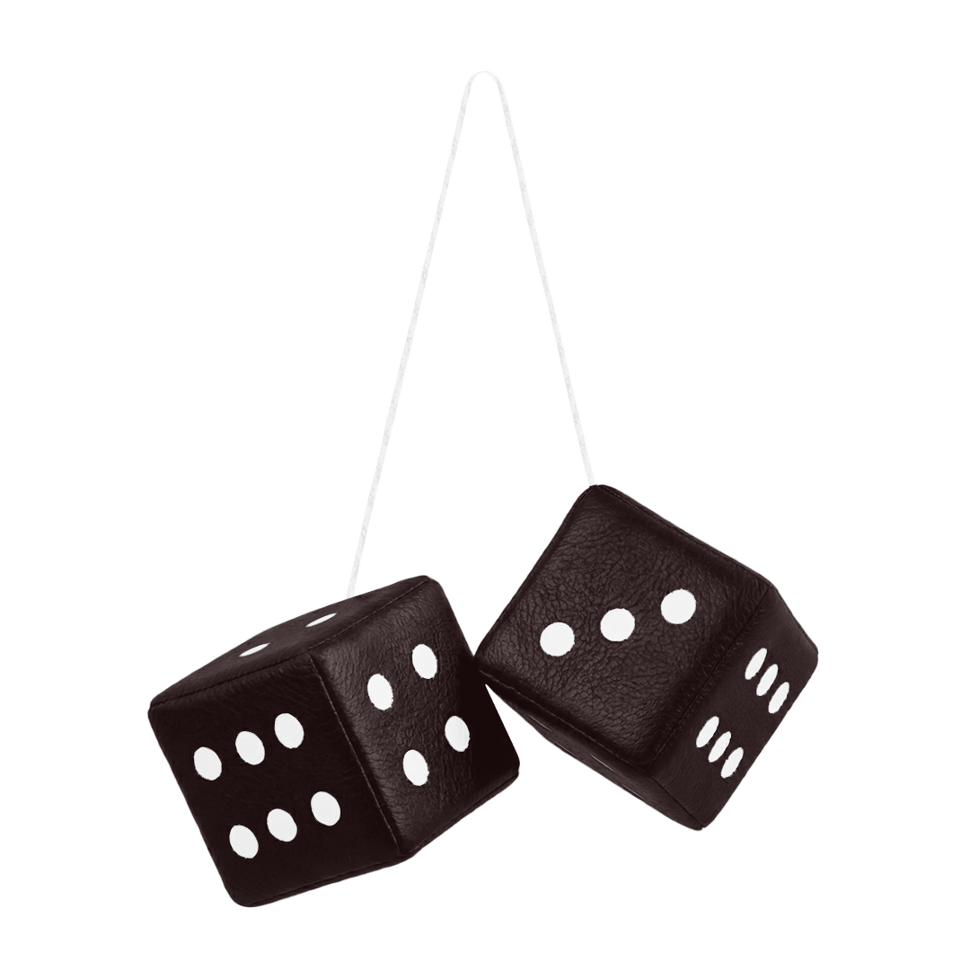 Terning nappa - 6cm x 6cm x 6cm - KJoF - Mokkabrun - 