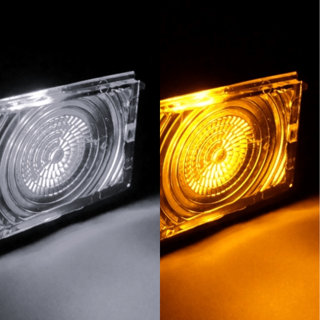 Toplampe Scania 142 24V LED lyskilde - Xenon / Gul - KJoF - 