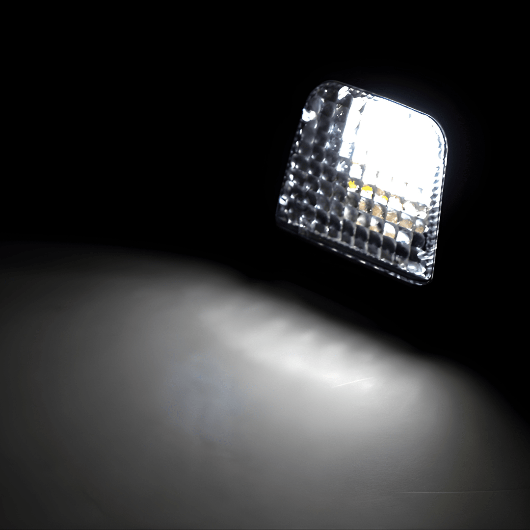 Toplampe Volvo LED - Klart glas - KJoF - Single color Xenon hvid - 
