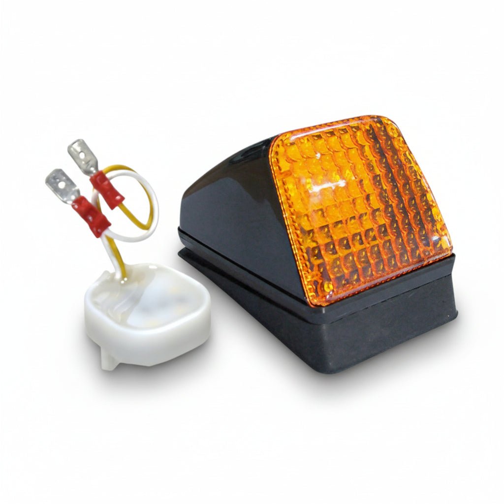 Toplampe Volvo LED - Klart glas - KJoF - Dual Color Gul / Xenon Hvid - 