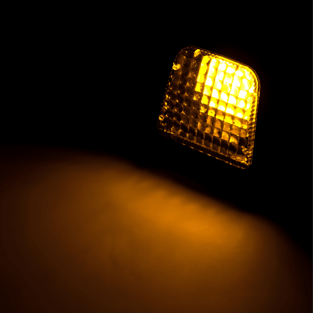 Toplampe Volvo LED - Klart glas - KJoF - Single color Gul - 