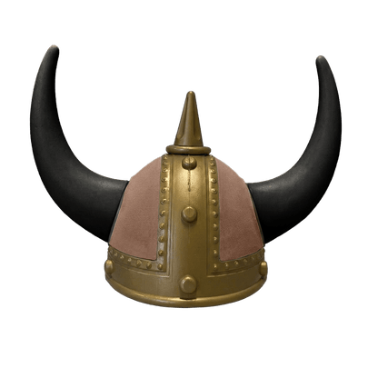 Vikingehjelm alcantar - Gold - KJoF - Sort - Dune