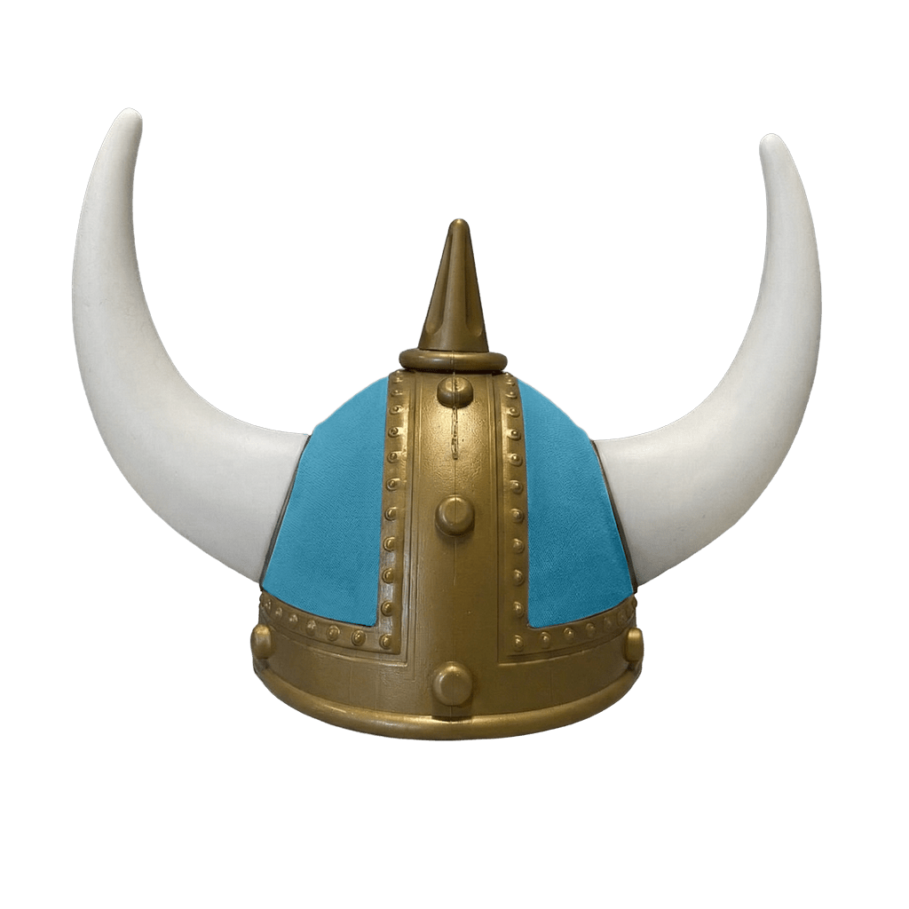 Vikingehjelm alcantar - Gold - KJoF - Hvid - Tropical