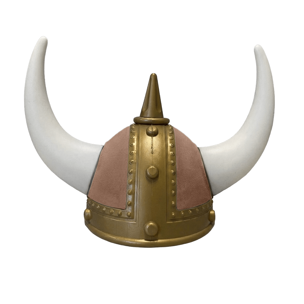 Vikingehjelm alcantar - Gold - KJoF - Hvid - Dune