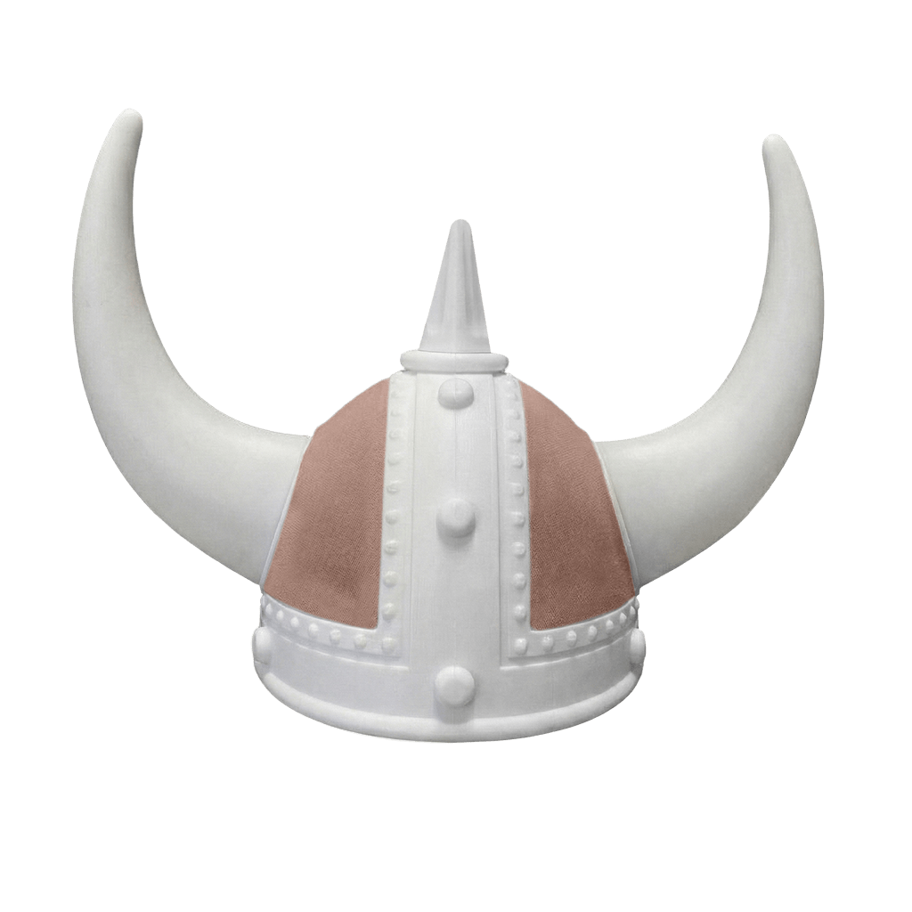 Vikingehjelm alcantar - Hvid - KJoF - Hvid - Puderpink