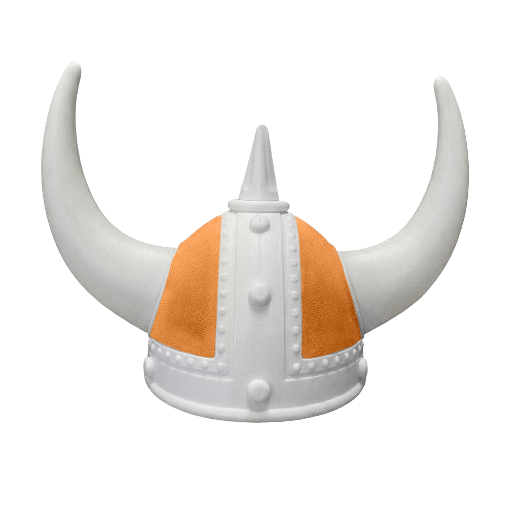 Vikingehjelm alcantar - Hvid - KJoF - Hvid - Cognac