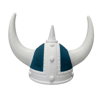 Vikingehjelm alcantar - Hvid - KJoF - Hvid - Denimblå