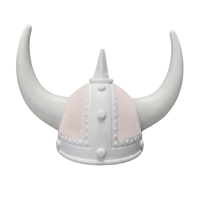 Vikingehjelm alcantar - Hvid - KJoF - Hvid - Duegrå