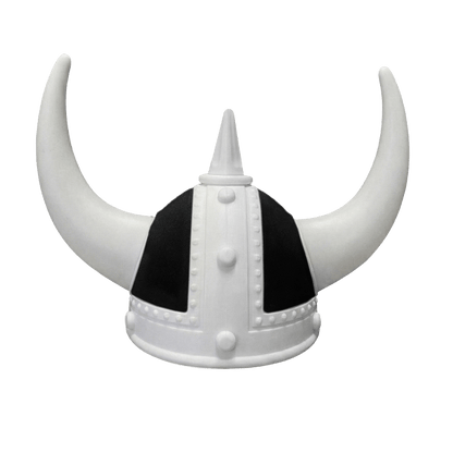Vikingehjelm alcantar - Hvid - KJoF - Hvid - Sort