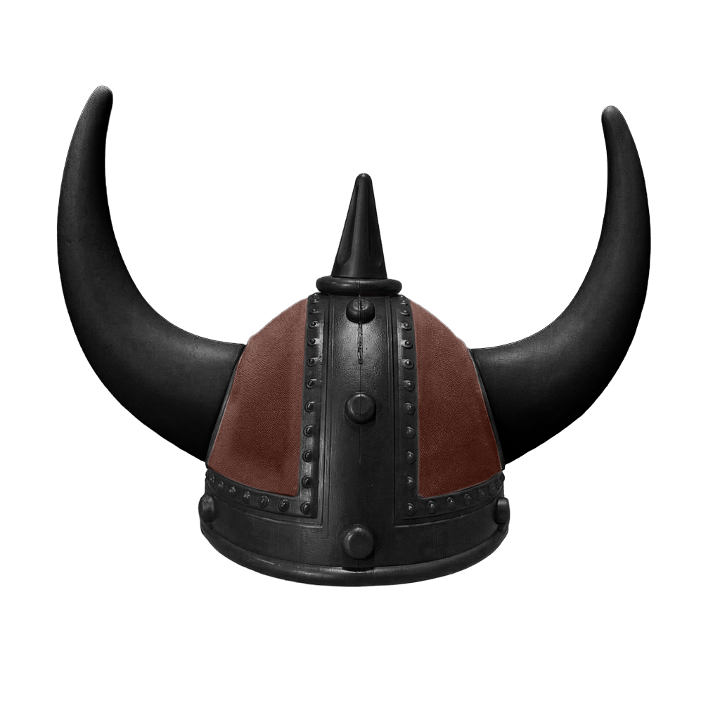Vikingehjelm alcantar - Sort - KJoF - Sort - Mokkabrun