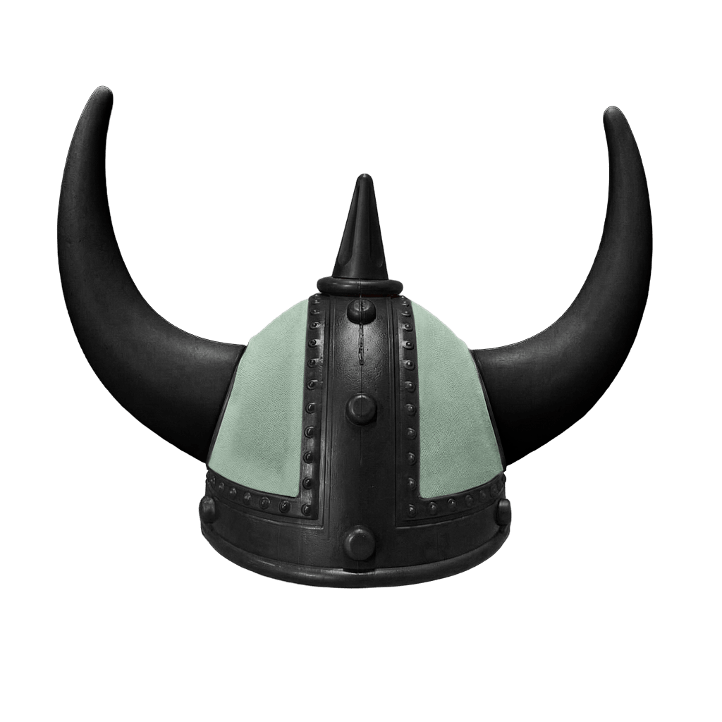 Vikingehjelm alcantar - Sort - KJoF - Sort - Salviegrøn
