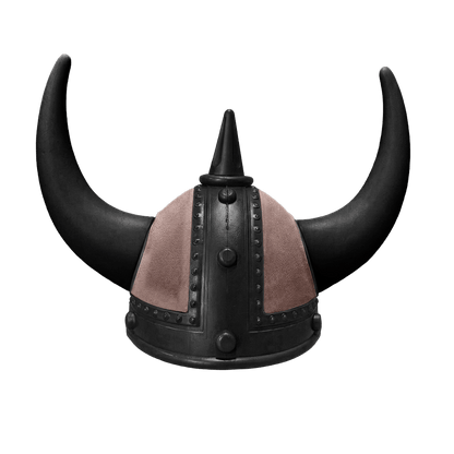 Vikingehjelm alcantar - Sort - KJoF - Sort - elefantbrun