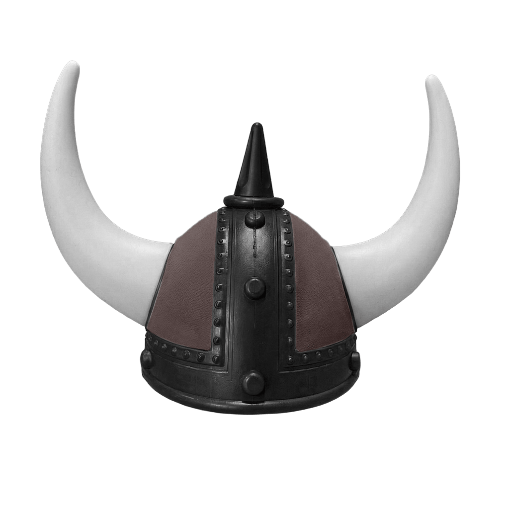 Vikingehjelm alcantar - Sort - KJoF - Hvid - Anthracite