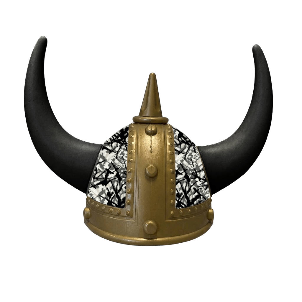 Vikingehjelm busplys - Gold - KJoF - Sort - Gråt