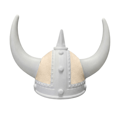 Vikingehjelm Nappa - Hvid - KJoF - Hvid - Kiks