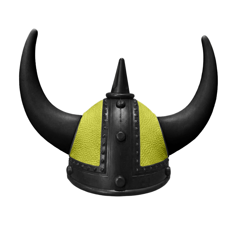 Vikingehjelm Nappa - Sort - KJoF - Sort - Grøn