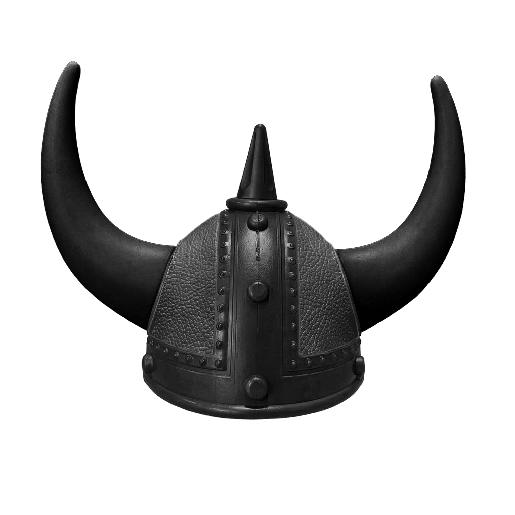 Vikingehjelm Nappa - Sort - KJoF - Sort - Sort