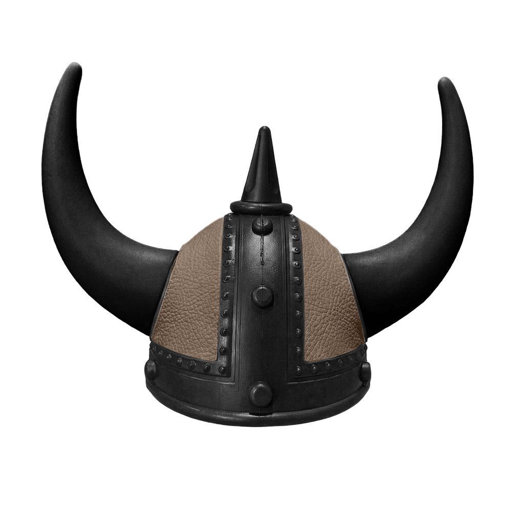 Vikingehjelm Nappa - Sort - KJoF - Sort - Muldvarp