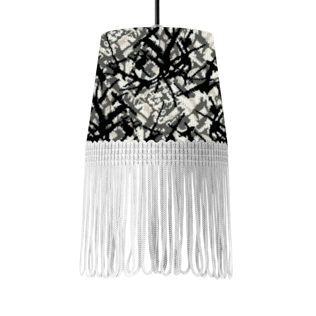 Lampe interiør grå busplys