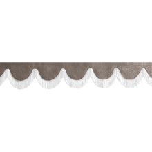 Gardin forrude nappa elefantbrun