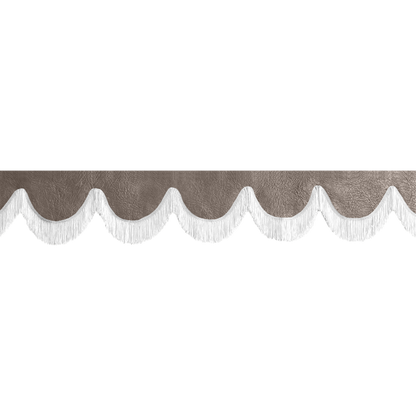 Gardin forrude nappa elefantbrun