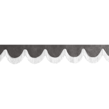 Gardin forrude nappa mørkegrå