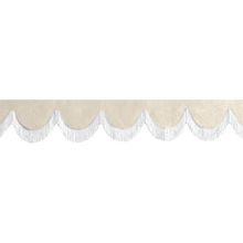 Gardin forrude nappa lys beige