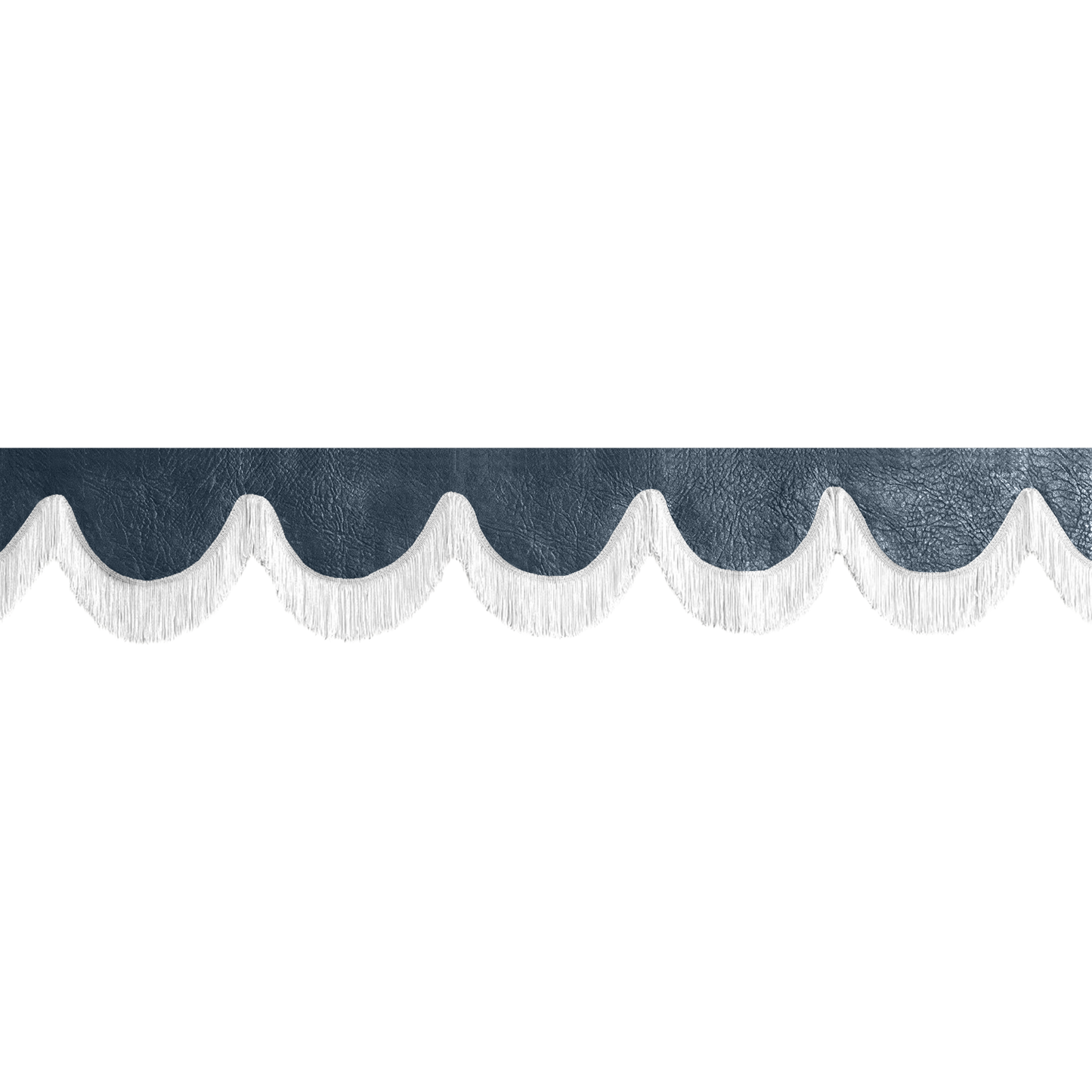 Gardin forrude nappa cobaltblå